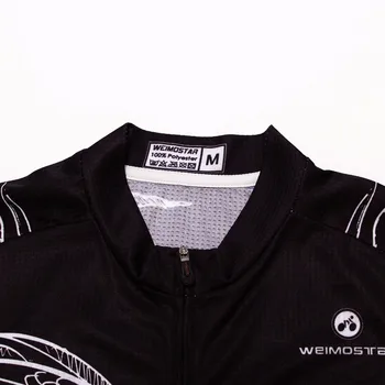 2020 Top kvalitet, pro team sort Mænds Lion trøje Tight fit Sommer mtb cykel shirt, toppe sportstøj cyklus Tøj black
