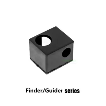 3pcs black Finder Guider series Silikone Sokker høj temperatur for Flashforge Finder / Guider II 2S 3D-printer reservedele