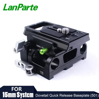 Lanparte Quick Release Svalehale Base plade med Manfrotto 501 Plade