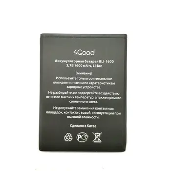 1STK høj kvalitet 4god 4 Gode Batteri til 4god S450M 4G BLI-1600 BLI1600 mobiltelefon