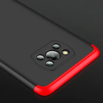 Xiaomi Poco X3 NFC PocoX3 Tilfælde 360 Graders Beskyttet full body telefon tilfældet for Xiaomi Poco X3 NFC PocoX3 Stødsikkert Dække Sagen