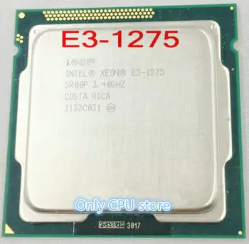 Intel E3-1275 CPU chip 1155 pin 4 kerne 8 tråd 3,4 G frekvens officielle version