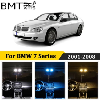 BMTxms 21Pcs Canbus Led Interiør Lys Til BMW 7-Serie E65 E66 E67 745Li 750Li 760Li 745i 750i (2001-2008) Plug-and-Play