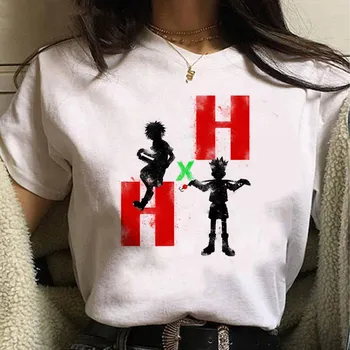 Kvinder Kawaii Hunter X Hunter HISOKA MOROW Grafisk Print T-shirt 2020 Toppe Sommer Mode kortærmede T-shirt Pige,Drop Skib