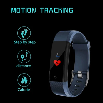 DOOLNNG Nyt, Smart Ur Mænd Kvinder pulsmåler Blodtryk Fitness Tracker Smartwatch Sport Ur til