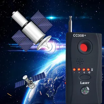 Trådløse signal detektor CC308+ Candid camera Anti-aflytning Anti-tyveri beskyttelse af Privatlivets fred korrosionsandighed