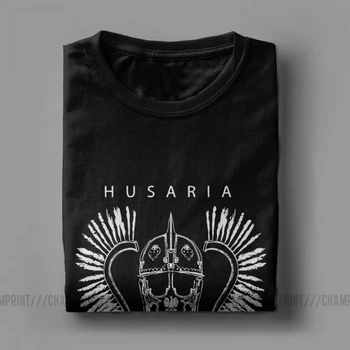 Mænd er T-Shirts polske Bevingede Hussar Humoristisk Bomuld t-Shirts, Korte Ærmer Polen Husaria Warszawa Eagle Polska T-Shirts Tøj