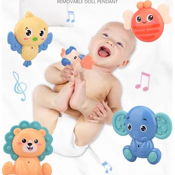 4305 indholdet Krybbe Mobile Seng Klokke Med Musik Og fjernbetjening Tidligt at Lære Børn, Legetøj Baby Rangle Spædbarn Legetøj For 0-12 Måneder