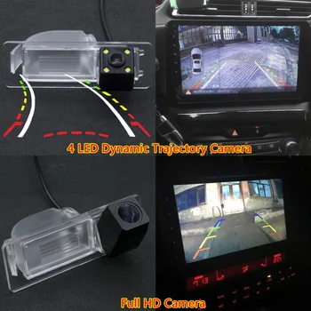 For Skoda Rapid Sedan Bil For Nye Santana VW Jetta Bil CCD LED Backup Omvendt bakkamera Parkering LCD-Skærmen Wireless