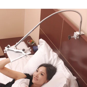 Vmonv 360 Graders Rotation 120cm Fleksibel Arm Tabel Lazy Bed Stand Holder Til iPad Luft Mini1 2 3 4-11 Tommers Tablet PC, Smartphone