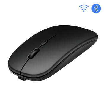 Hotsell Q20 Bluetooth Mus Genopladelige Trådløse Mus Bærbare Ultra Tynde Optiske Mus 1600DPI Tavs Klik for Macbook ' en/Laptop