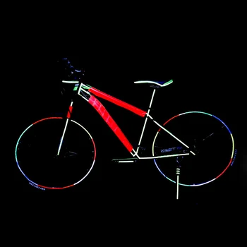 6stk Cykel Reflekterende Klistermærker, Cykel Reflekterende Tape Cykel Reflekterende Tape for Cykel Ridning Cykel