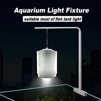 Universal Aluminium Legering Akvarium, Akvarium Lys Hængende Stå Sikkert Stativ Støtte Bøjle-LED-Lampe-Holderen Klip Værktøjer