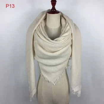 2018 almindelig cashmere Tørklæde Kvinder Tæppe Tørklæde Luksus Mærke bufandas mujer fashionable kvinder tørklæder vinter-tørklæde wraps sjal