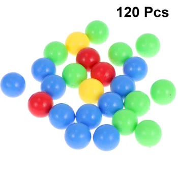 5 Poser af den Samlede 120pcs Spil Udskiftning Bolde Farverige Spil Perler Kompatibel til Sultne Flodheste Sluge Perler Til Spil
