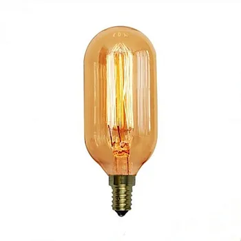 IWHD T45 E14 Dekoration Industriel Vintage Indretning Edison-Lampe Pære 40W 220V Retro Vintage Lampe Pære Ampul Pære