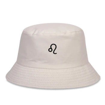 Mode wild Fisherman ' s hat LEO Broderet spand hatte mænd og kvinder bomuld solhatte sports-fritids-panama hatte, der kan tilpasses