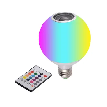 16 Tilstande, Dæmpbar E27 RGB LED Smart-12W Pære Bluetooth Magiske Lampe RGBWW Smart Lampe Musik Fjernbetjening Fødselsdag Gave