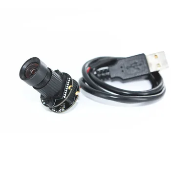 HBVCAM USB-Kamera Modul 5MP Fast Fokus 5PIN USB2.0 Runde Linse Kamera Modul Med UVC-Protokollen