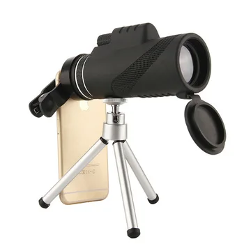 Monokulare 40x60 Kraftfulde Kikkert Zoom Stor Håndholdte Teleskop Lll Militære HD Professionelle Jagt Udendørs