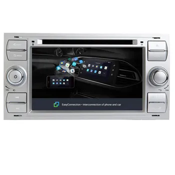 Gratis Forsendelse Android 10.0 Bil DVD-Afspiller til Ford Focus Kuga Transit Wifi 3G GPS Bluetooth-Radio RDS SD-Rat Kontrol