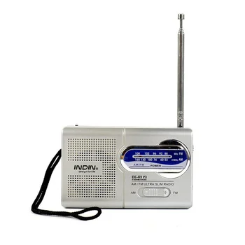 Mini bærbare AM/FM-radio teleskopisk antenne receiver antenna 3 V multi-funktion gamle mennesker radio
