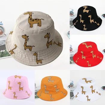 Sommeren Giraf Hat For Baby Fishman Hatte Hurtig Tør Børn Panama Caps Anti UV-Beskyttelse Dreng Piger Beach Sun Kids Cap Beanie