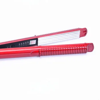 Gratis Forsendelse Hair Curler Strygejern Elektriske Korrugeret Plade Hair Curling Iron Krøller Volume Styling Redskaber