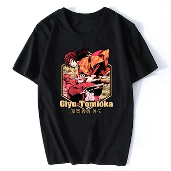 Demon Slayer T-Shirt Kvinder 2020 Harajuku Hot Streetwear t-Shirts Tøj Japanske Kvindelige Animationsfilm T-shirt Kawaii Top sort tøj 2