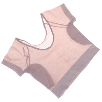 Kvinder T-shirt Form Sved Pads Genanvendelige Vaskbar Underarm Armhulen Sved Pads Absorberende Deodorant Pad