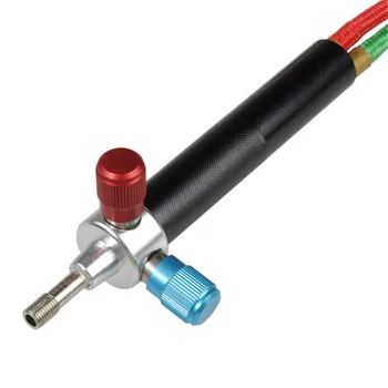 Micro-Gas Fakkel Mini Gas Little Torch-Svejsning, Lodning Kit Med 5 Tips Svejsning Lodning Pistol Fleksibel Spules for Små Instrumentale