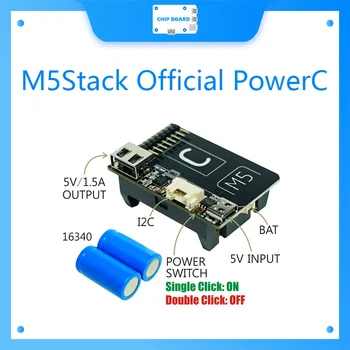 M5Stack Officielle PowerC HAT Design for M5StickC med IP3005 og IP5209 Mobil Batteri-Power Bank Oplader
