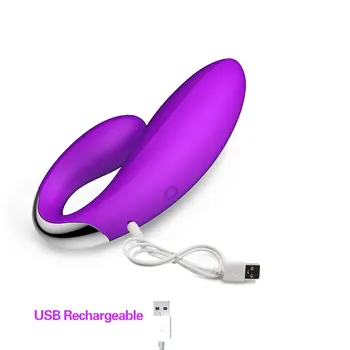 Vandtæt Trådløs Fjernbetjening Dual Vibrator Til Kvinder, sexlegetøj USB-Opladning G Spot Besked Klitoris Stimulator Sex Vibrator