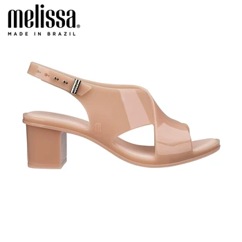 Melissa Mule II Kvinder Jelly Sko med Høj Hæl Sandaler Fashion Sandaler 2020 Ny Jelly Sandaler af Melissa Brand Kvindelige Casual Sko