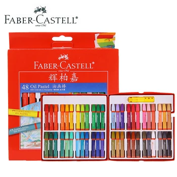 24/36/48 farve sæt Faber-Castell olie maleri stick børn graffiti pensel ikke snavsede hænder vaskbar farve farveblyanter