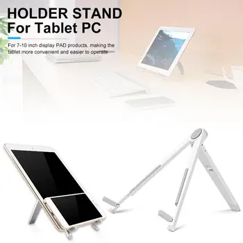 Justerbart Stativ Anti-Slip Tablet-PC ' en Stå, Aluminium Holder til iPad 2018 Air Pro Mipad 4
