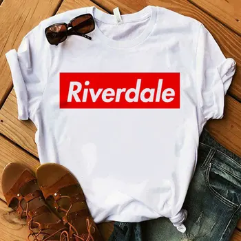 Riverdale Print T-Shirt til Kvinder Casual Tøj Harajuku Sommeren Kvindelige T-Shirt med Korte Ærmer O-neck Tops Tee Kvinder T-shirts