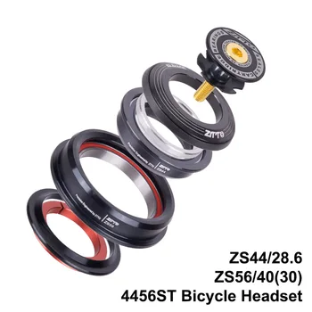 4456ST MTB Cykel Road Cykel Tilspidset Headset 44mm 56mm CNC-1 1/8 