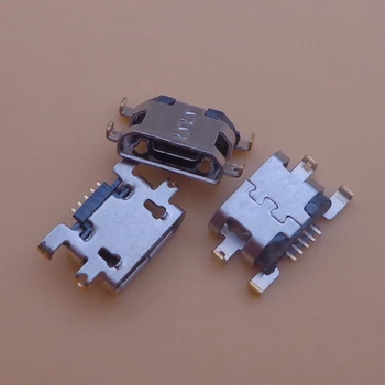 100pcs Mini-USB-Stikket Oplade Stik Port-Stik tænd / sluk-Dock Stik Til Amazon Brand HD8 7th Gen SX034QT Udskiftning Reparation