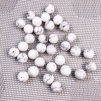 5pcs/masse Naturlige Agater Perler Runde Form Halv Hul Løse Perler til at Lave Smykker, Halskæde og Armbånd Tilbehør Størrelse 8 10 12 MM