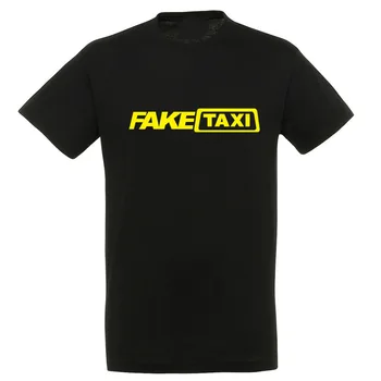 Falske taxi T-shirt Mænd milfs voksen sjove fødselsdag casual gave tee USA Størrelsen