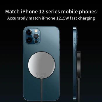 15W Oprindelige Hurtig Oplader til iPhone12 Pro Max 12 Pro Magnetiske Trådløse Oplader til iPhone 12 12 Mini-12-Oplader, USBC PD Adapter 10920