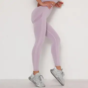 Kvinders afgørende problemfri yoga bukser hip-sugende sved sved sved sexede leggings kvinder joggingbukser er aktiv
