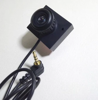 1,8 mm 170 grader vidvinkel FPV kamera 600TVL HD-Sensor fiskeøje sport Kamera med mikrofon til 5 tommer bærbare DVR