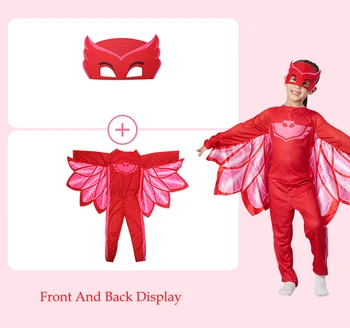 PJ Masker Legetøj til Børn, Jul, Halloween Anime Cosplay Kostume Figires Catboy Gekko Owlette fødselsdagsfest Børn Gaver