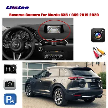 Car Rear View Parkering Kamera Til Mazda CX5/CX-5 CX9/CX-9 2019 2020 Køretøj Backup Omvendt CAM Sæt AUTO Tilbehør