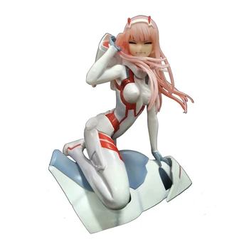 Anime-Darling I Den FranXX 02 NUL TO Røde Hvide Action Figur Samling Model Legetøj til Gave