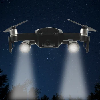 Nye Ankomst Flash LED Fyld Lys Projektør Lampe Kit til DJI Mavic Luft Night Flight Belysning Drone Tilbehør