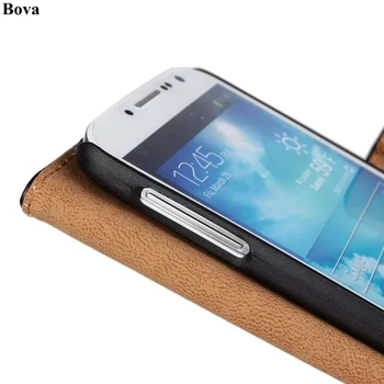 Premium Læder Cover Case til Samsung S4 Luksus Wallet taske Til Samsung Galaxy S4 i9500 kortholderen telefon shell GG