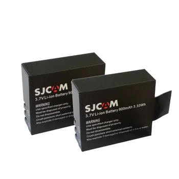 S009 for sjcam 4000 batteri + usb-LCD-Dobbelt oplader til SJCAM 4k SJ4000 wifi SJ5000x M10 SJ7000 SJ6000 SJ8000 H9 kamera batería